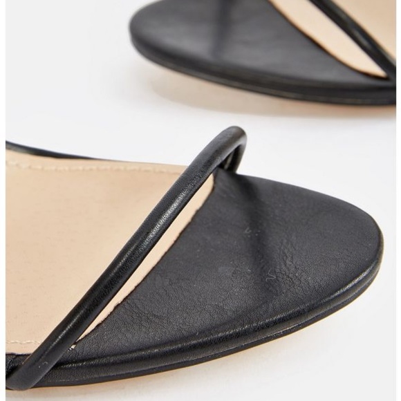 NEW ShoeDazzle black strappy heeled sandal - Picture 5 of 7